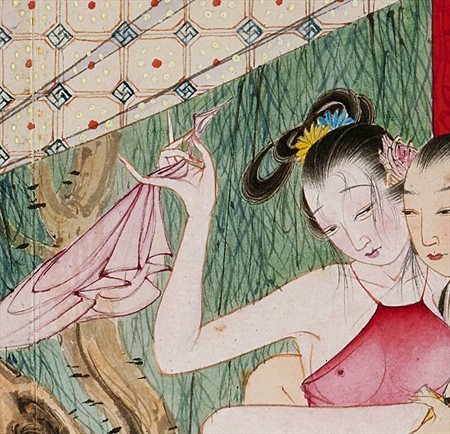 甘谷县-迫于无奈胡也佛画出《金瓶梅秘戏图》，却因此成名，其绘画价值不可估量